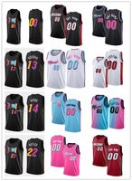 Wholesale 75th Custom Mens Womens Youth Miami s Heat s Dewayne Dedmon Udonis Haslem Tyler Herro Duncan Robinson Basketball Jerseys