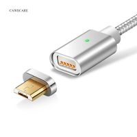 Wholesale Magnetic Charger Cell Phone Micro USB Cables for Xiaomi Huawei Android Mobile Charging Magnet Microusb Data Wire M