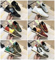 Wholesale 2021 Ruckstud Sneakers Luxurys Designers Men Stud Shoes With Box And Dust Bag Top Quality fashion Rivet Fabric Styles Casual Shoe Size