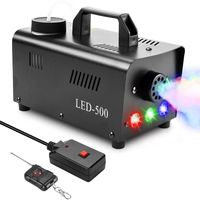Wholesale Novelty Lighting Fog Machine W Portable Led Smoke With Lights Red Blue Green Wireless Remote Control For Halloween Christmas Show