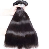Wholesale Good Feedback a Brazilian Mink Hair Straight Bundle Deal Natural Color Double Drawn For Dating Party Wedding