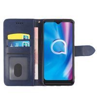 Wholesale For Alcatel SE Case Time Limit Perfect Anti Knock Po Frame Design Phone Flip With ID Card Slot Cell Cases