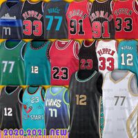 Wholesale 23 MJ Jersey Luka Ja Morant Doncic Basketball Scottie Pippen Dennis Rodman Dirk Kristaps Nowitzki Porzingis Jerseys Jackson