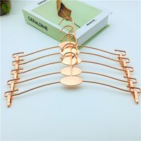 Wholesale Non Slip Underwear Rack Metal Hanger Rose Gold Clothing Store Bra Clips Fashion Exquisite Bardian Creative New Style by sea GWB12399