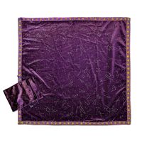 Wholesale Table Cloth Drop Diamond Supple Velvet Small Tablecloth With Bag Nordic Constellation Divination Horoscope Home Decoration