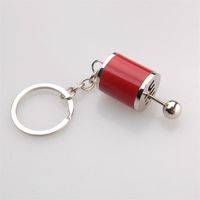 Wholesale Keychains BBQ FUKA Keychain Gear Shift Speed Manual Transmission Turbo Key Ring Fit For Universal Car Auto Accessories Vw Ford