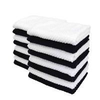 Wholesale Super Absorbent Cotton Dish Towel Soft Wiping Rags Lattice Designed Bathroom Kitchen Tea Bar Towels Home Glass Hand Cleaning Cloth CM INCH JY0771