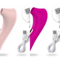 Wholesale NXY Vibrators Sucking Vibrator Clit Nipple Sucker Women men Dildo Clitoris Stimulator Pussy Oral Blowjob Etotic Sex Toys for Adult Couple