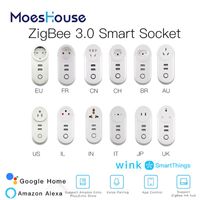 Wholesale Smart Home Control ZigBee Socket Plug With USB Interface Remote Voice Work SmartThings Wink Echo Plus And Most Hub