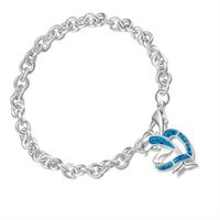Wholesale Classic opal smart Dolphin temperament women s Opal Bracelet Jewelry