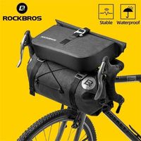 Wholesale ROCKBROS Bicycle Bag Big Capacity Waterproof Front Tube Cycling MTB Handlebar Frame Trunk Pannier Bike Accessories