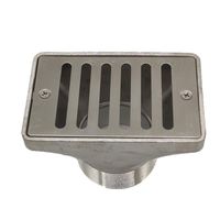 Wholesale Swimming Pool Floor Drain Stainless Steel Male Thread Rapid Drainage For Bathroom Balcony Use Accessories