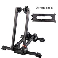 Wholesale Portable Bike Rack Adjustable Bicycle Fold Storage Aluminum Alloy High Strength Stand Non Slip MTB Road Kickstand Accessory