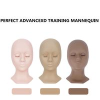 Wholesale Professional Training Mannequin Heads Pairs Lifelike detachable eye Graft Eyelashes Extension Makeup Beauty Tools styles