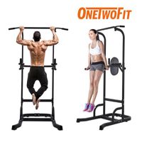 Wholesale Pull Up Bar Dip Station Power Tower Large Wide Push Fitness Equipment For Home Gym Exercise Chin Horizontal Bars