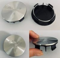 Wholesale Wheel Covers Tesla Model S X Center Cap Lug Nut Kit Brushed Aluminum Silver