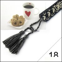 Wholesale Bangle Bracelets Jewelry2021 Handmade Retro Friendship Bracelet Woven Tassel Embroidered Small Objects Drop Delivery Qin9