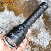 Wholesale Lumens Scuba Dive Diving For Torch T6 Video m Underwater Waterproof Tactical LED Fill Light Lantern Lamp Flashlights Torches