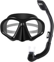 Wholesale Diving Masks Kids Snorkel Set Dry Top Mask Anti Leak Impact Resistant Panoramic Tempered Glass Professional Swimming Gear For Youth