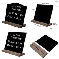 Wholesale Industrial Blackboards Writing Boards Supplies Office School Business Industriala6 Table Blackboard Menu Price Display Chalk Notice Counte