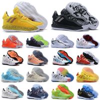 Wholesale Damian Lillard VI Suede S th Bruce lee Basketball Shoes Mens Shoes Sports Dame Trainers Sneakers brazil josi