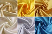 Wholesale Lightweight Soft Satins Fabric for Bridal Dress Voile Crafts Fashion Items Wedding Gown Crafting Banquet Party Decoration Silky Shiny