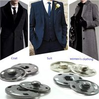 Wholesale Sets Sew On Snap Buttons Metal Fastener Press Button For Sewing Clothing MM MM MM MM MM Notions Tools