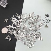 Wholesale Charms Alloy Mixed Transport Bus Car Ship Bike Plane Jewelry Making Pendant Findings Accessories