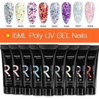 Wholesale Nail Gel Poly UV For Art Design Tools ML Acrylic Polish Nails Extension Polygels Varnish Hybrid Top Manicure