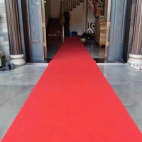 Wholesale Carpets M M M Red Rug Stepping Blanket Exhibition Travel Wedding Pad Carpet Aisle Corridor Stairs Indoor Outdoor Mesa Thickness mm