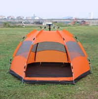 Wholesale Outdoor Waterproof Hammock Tent Camping Fishing anti mosquito Shade Portable Automatic Speed Open Backpacking house Tents Glamping for person beach shelters