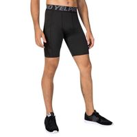 Wholesale Sporting Training Perspiration Wicking Stretch Tights Men Fitness Shorts With Pockets Rk Men s