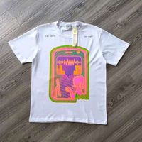 Wholesale High Street Brand Ce Online Chat Girl Print Oversized Jujutsu Kaisen Streetwear Men s T shirt Herenkleding Y2k