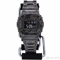 Wholesale Casual Men s Quartz Watch DZ7333 Waterproof and Shockproof LED Digital Display World Time Automatic Hand Raise Light High Quality