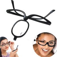 Wholesale Sunglasses Magnifying Glasses Rotating Makeup Reading Folding Eyeglasses Cosmetic General