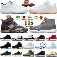 Wholesale Shoes s Mens Basketball Shoes Cool Grey Bred th Space Jam Concord Sneakers s Jumpman Khaki Bordeaux Electric Green Womens Trainers With Box Size