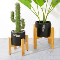 Wholesale Potted Plant Stand Mid Century Modern Adjustable Plant Holder for Flower Pot Succulents Flowers or Candles S2
