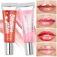 Wholesale Lip Gloss Glitter Plumper Tint Cosmetic Waterproof Long Lasting Glaze Shimmer Lips Makeup Nude Tattoo Liquid Lipstick