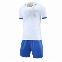 Wholesale Soccer Jerseys Round Neck Men s Short Sleeve Blank T Shirt Class Service Culture Unlined Upper Garment