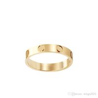 Wholesale Love Screw Ring Men s Band Rings Classic Luxury Designer Jewelry Women Titanium Steel Alloy Gold Plated Gold Silver Rose Never Fade Not Allergic Optional Width mm