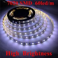 Wholesale Strips V High Brightness SMD LED Flexible Strip Light m LED Cool White Samsung Chip Family El Car Lighting
