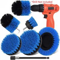 Wholesale Power Scrub Brush head Drill Cleaning Brushes For Bathroom Shower Tile Grout Cordless Powers Scrubber by sea GWB11487