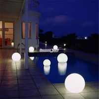 Wholesale 2018 Ip68 Outdoor Led Floating Magic Ball Color Rgb Party Decoration Ball Swimming Pool Light Furniture Bar Table Lamps with Remote