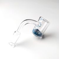 Wholesale Colorfu Thermochromic Bucket Smoking mm mm Female Male Joint Glass Bong Domeless Thermal Degree Banger Nails Oil Dab Rig