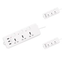 Wholesale Smart Power Plugs Strip With Outlets And USB Charging Ports Long Extension Cord For Smartphone Tablets Office US Plug