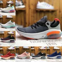 Wholesale Sell High Quality Joyride Run FK Men Running Shoes Triple Black White Platinum Tint University Red Racer Blue Airs Trainer Sports Utility Sneakers F12
