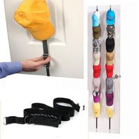 Wholesale Adjustable Cap Rack Baseball Hat Holder Storage Organizer Over The Door Closet Collection Display Strap Boxes Bins
