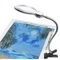 Wholesale 5D Diamond Painting Magnifying Glass LED Lamp for Diamond Art with X and X LED Magnifying Glass Diamond Painting Tools