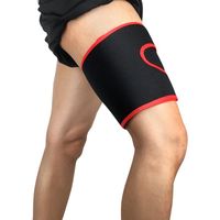 Wholesale 1pc Men Women Thigh Guard Leg Support Adjustable Compression Protector Upper Sleeve Cover Gym Fitness Pad Arm Warmers