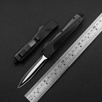 Wholesale 7 Type Slim Portable Hunting Automatic knife C Blade Non Slip Handle Outdoor EDC Tactical Camping Tool Holiday Gift